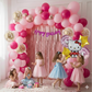Hello Kitty Birthday Combo (55 pcs) Rose Gold Frills