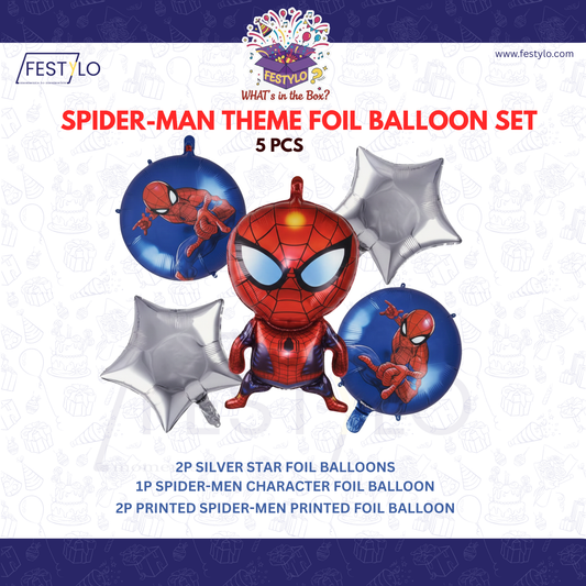 Spider Man Superhero Foil Balloons