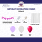 Pink Lavender Birthday Combo | 64pcs