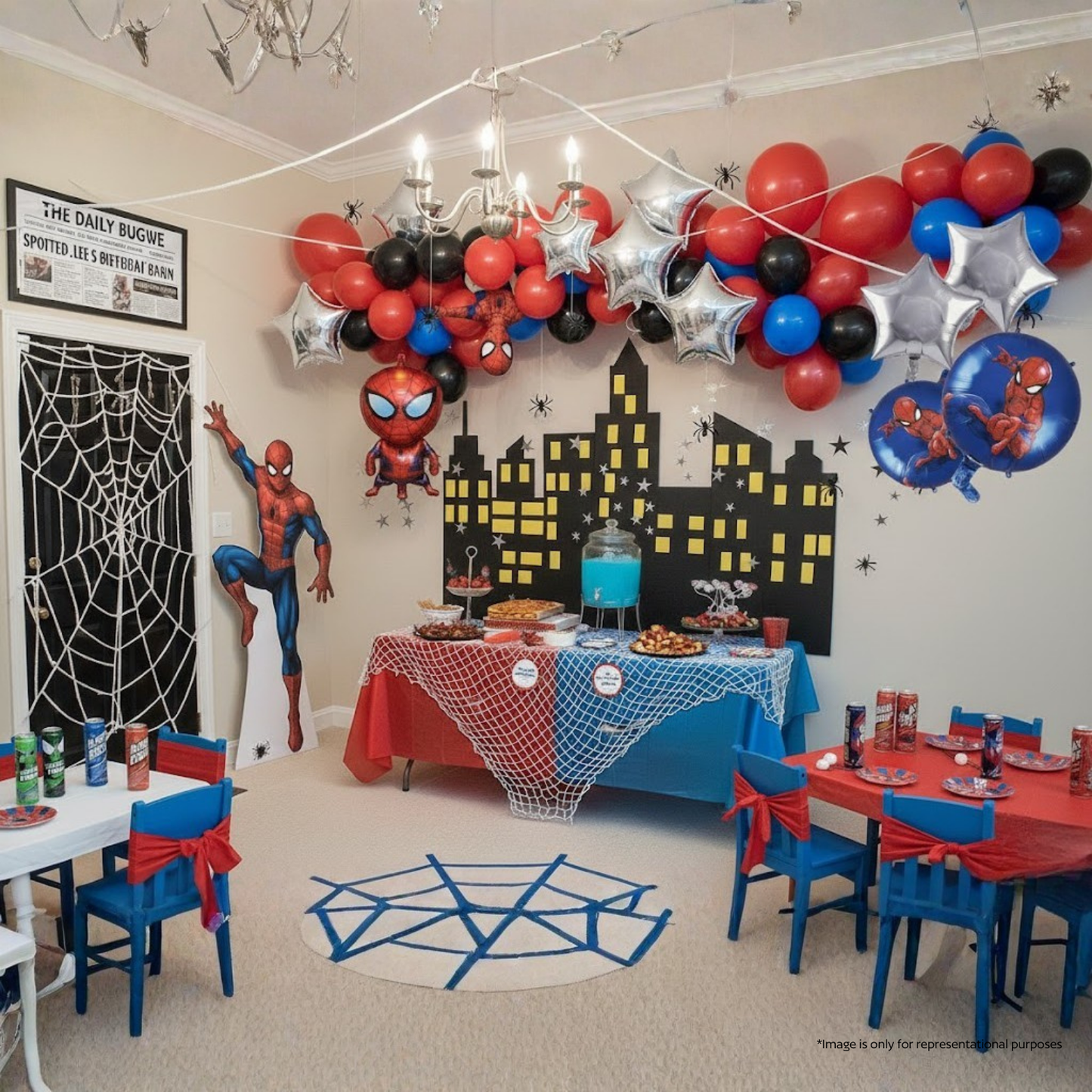 Spider Man Superhero Foil Balloons