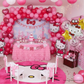 Hello Kitty Birthday  5 pcs Foil Balloons