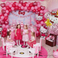 Hello Kitty Birthday  5 pcs Foil Balloons