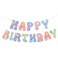 Rainbow Birthday Party Decoration Banner