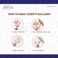 Rose Gold Birthday Decoration Kit (47 pcs)