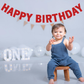 Red Alphabetical Birthday Banner