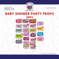 Baby Shower Photo Props Set (20 pcs)