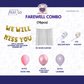 We Will Miss You Pastel Farewell Combo (76 pcs)
