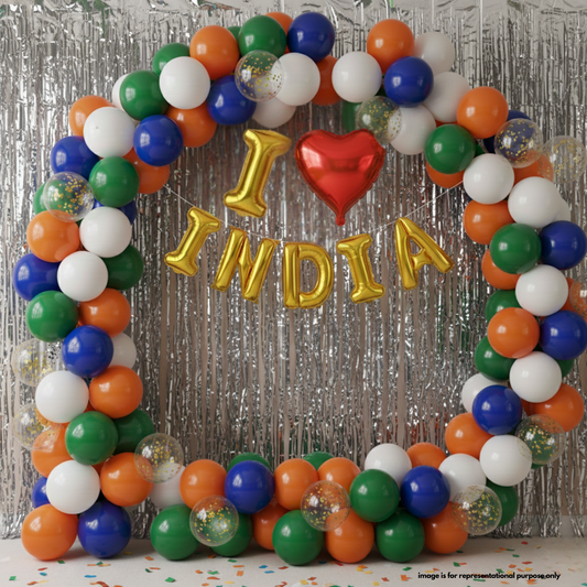 I Love India Decor (56 pcs)