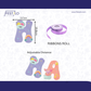 Rainbow Birthday Party Decoration Banner