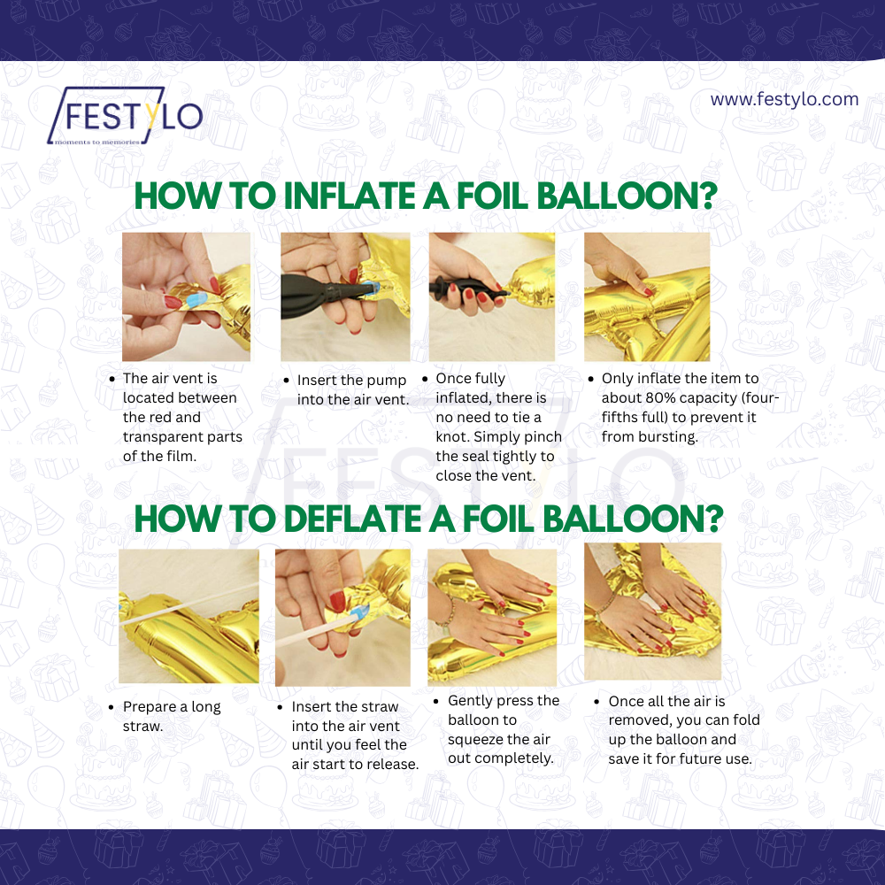 Gold Congrats Foil Balloon Banner (8 pcs)
