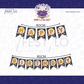 Black Gold Birthday Banner