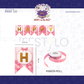 Pink Alphabet Birthday Banner Set