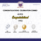 Golden Congratulations Party Decoration Set (43 pcs)