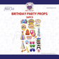 Birthday Party Photo Props Kit ()26 pcs
