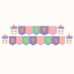Unicorn Theme Birthday Banner Set