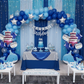 Princess Cake Birthday 5 pcs Foil Balloons