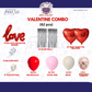 Love Theme Anniversary & Valentine Decoration Set | 62 Pcs Romantic Room Decoration