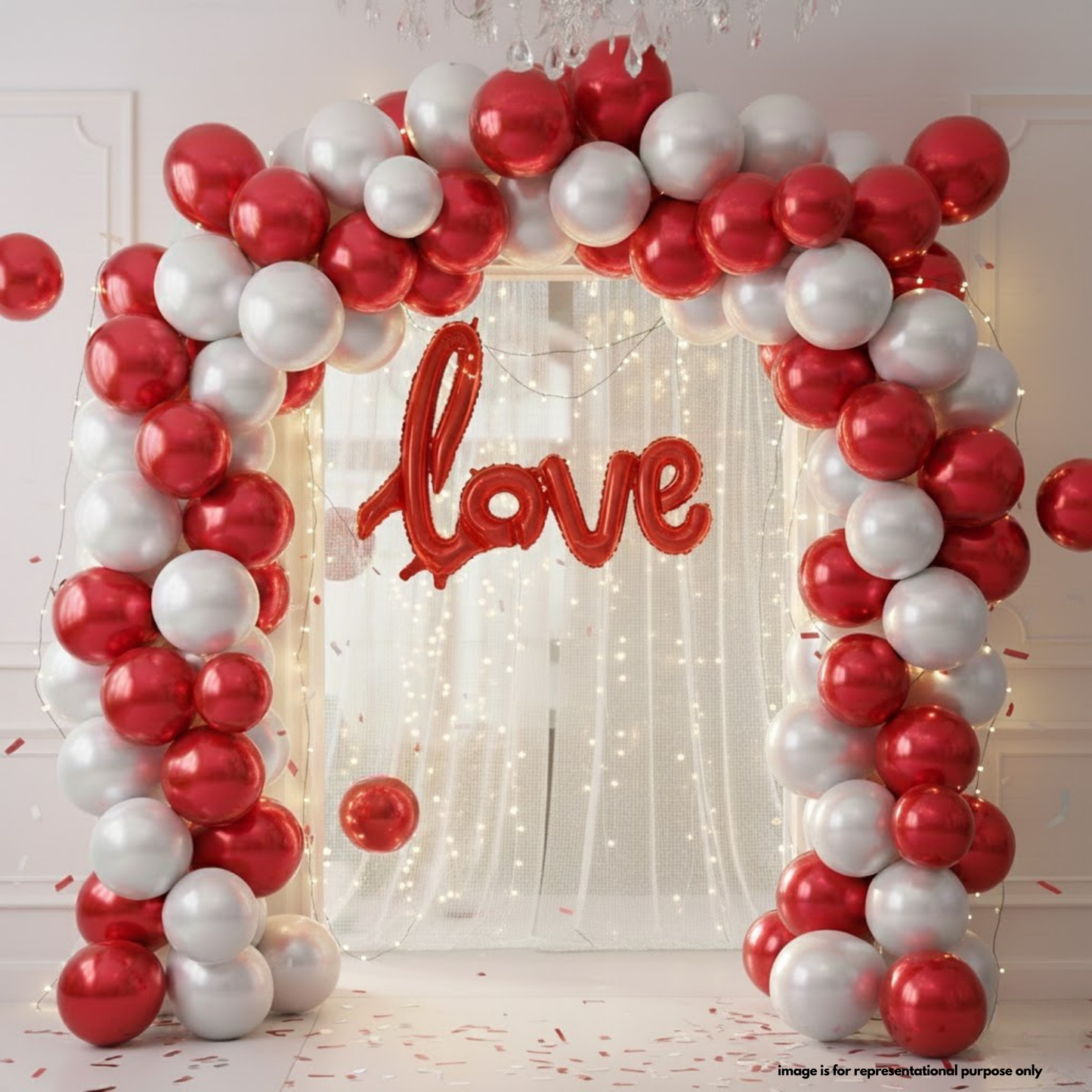 Romantic Valentine Lighted Room Décor (35 pcs)