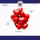 Red Heart Balloons (50 pcs)