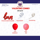 Metallic Valentine Balloon Decor Kit (33 pcs)