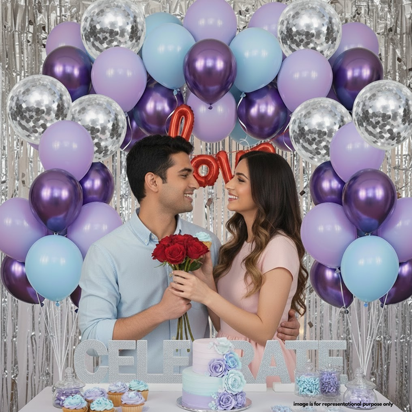 Anniversary & Valentine Day Love Room Decoration Combo