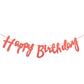 Rose Gold Birthday Decoration Combo