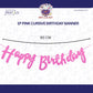 Pink Theme Birthday Decoration Combo – 59 Pcs