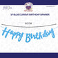 Blue Theme Birthday Decoration Combo – 59 Pcs