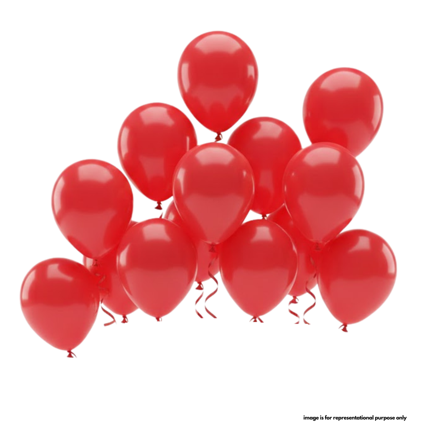 Premium Red Party Balloons Pack (25 pcs)