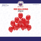Premium Red Party Balloons Pack (25 pcs)