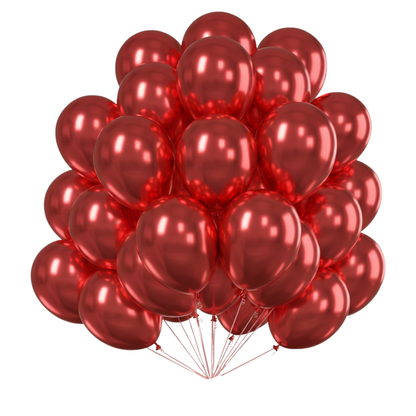 Metallic Balloons Set