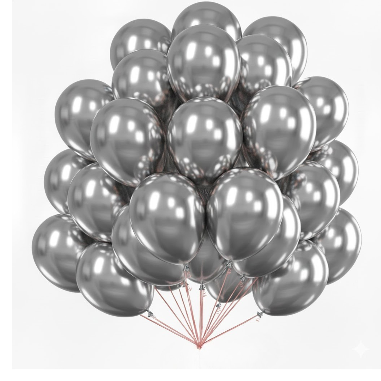 Metallic Balloons Set